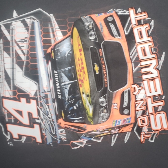 NASCAR Racing Tony Stewart Vintage #14 Size XXL - Picture 2 of 5